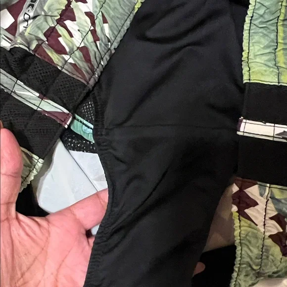 RBX Women's Athletic Shorts with Tropical Print - Picture 7 of 10